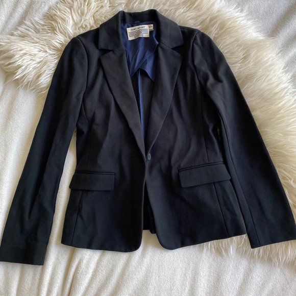 Tory Sport Women's Black Tech Ponte Blazer - Picture 3 of 4